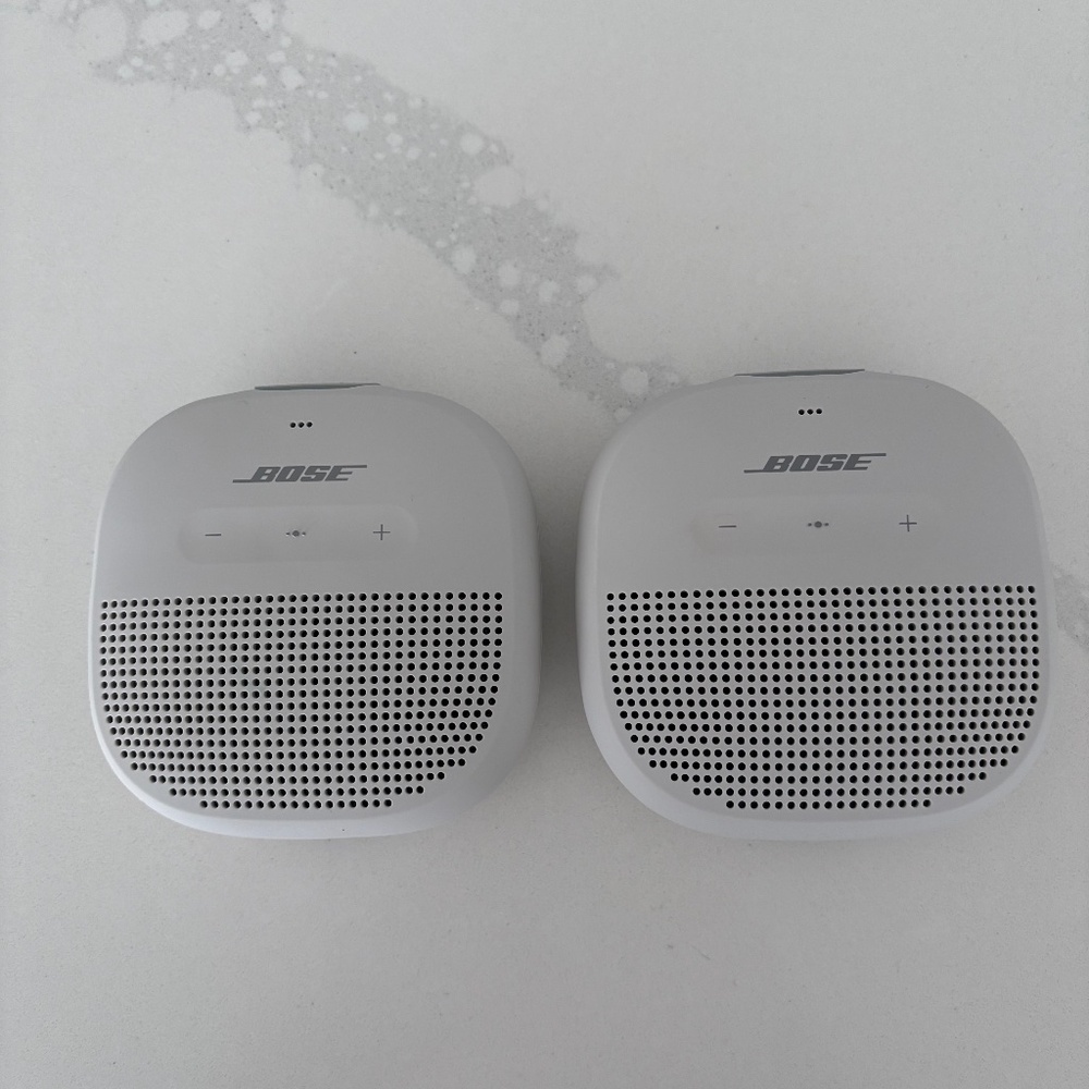 2 X BOSE SoundLink Micro Bluetooth Speakers